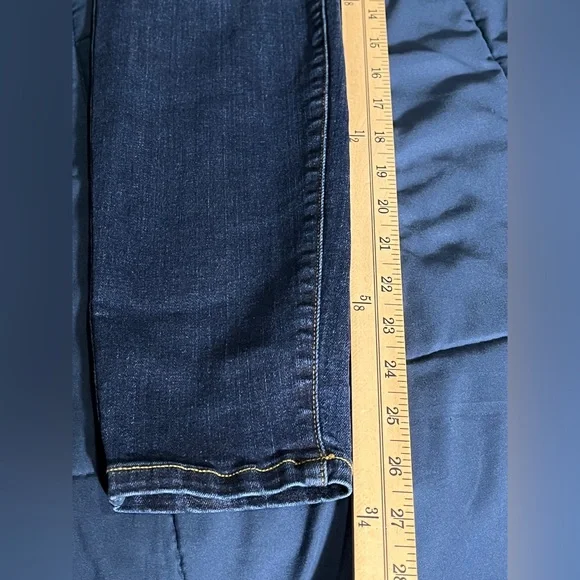 Spanx Ankle Skinny Jeans Midnight Shade Denim Pull-on 20342R sz Medium - Picture 12 of 12
